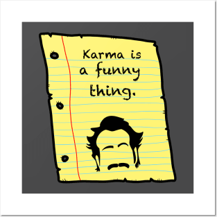 The thing about Karma Posters and Art